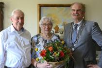 Rienk de Groot en Wilhelmina Andrina van der Sluis 60 jaar getrouwd